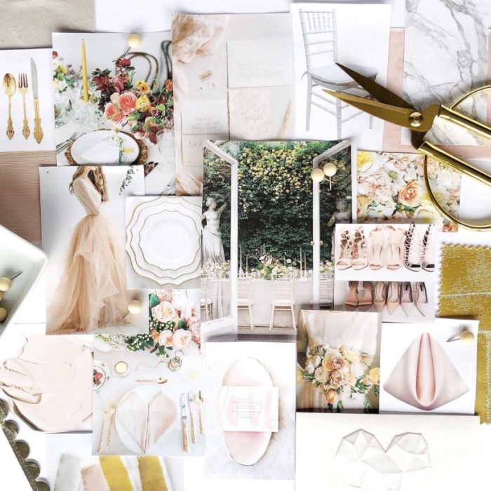 Moodboard Mudahkan Wedding Organizer Pahami Dekorasi Pernikahan Impian